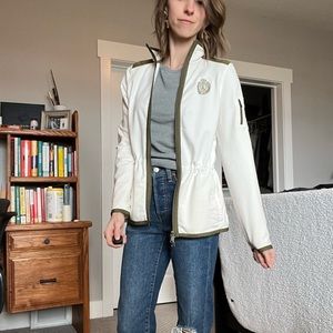 Ralph Lauren Zipper Jacket with Logo | Size XS | Adjustable Cinch Waist